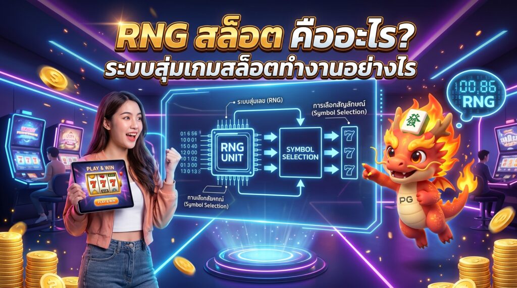 RNG สล็อต คืออะไร ระบบสุ่มเกมสล็อตทำงานอย่างไร