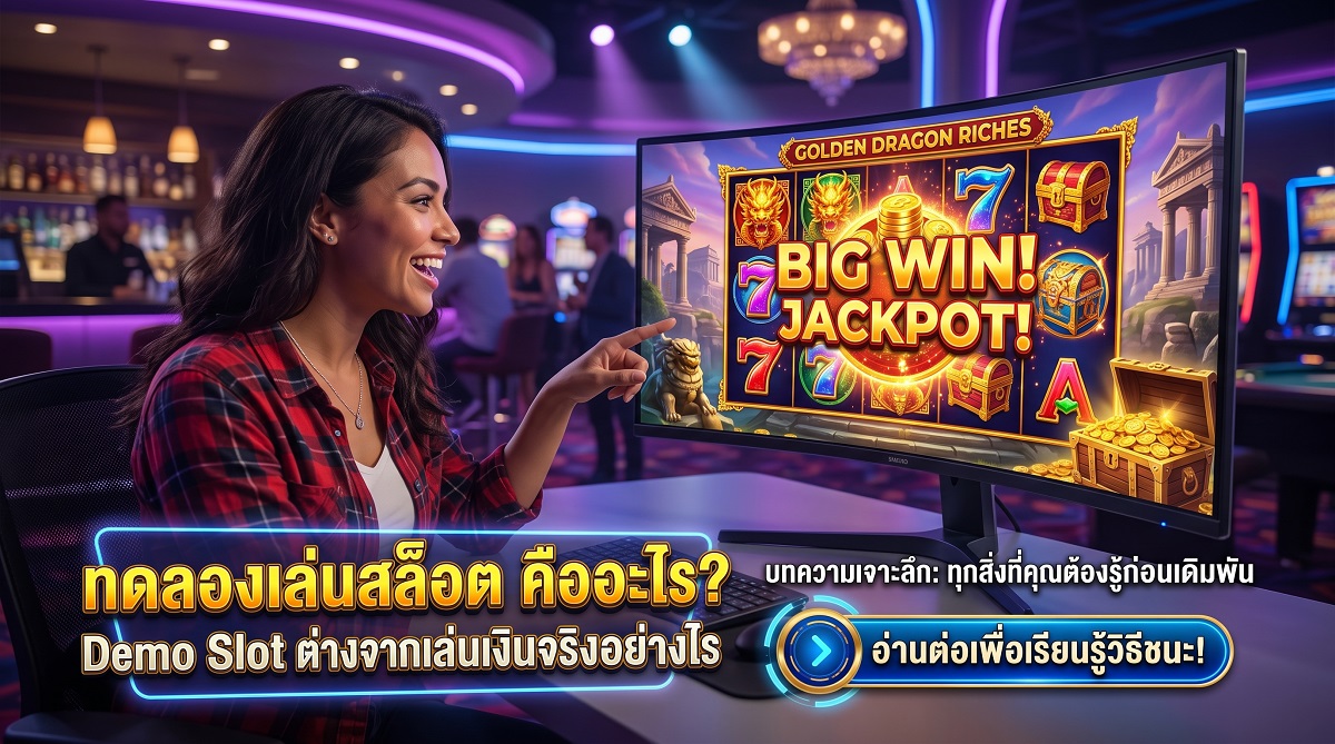ทดลองเล่นสล็อต คืออะไร Demo Slot ต่างจากเล่นเงินจริงอย่างไร