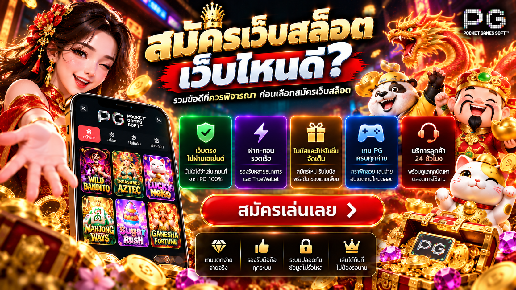 สมัครเว็บสล็อต เว็บไหนดี