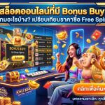 สล็อตออนไลน์ที่มี Bonus Buy มีเกมอะไรบ้าง เปรียบเทียบราคาซื้อ Free Spins