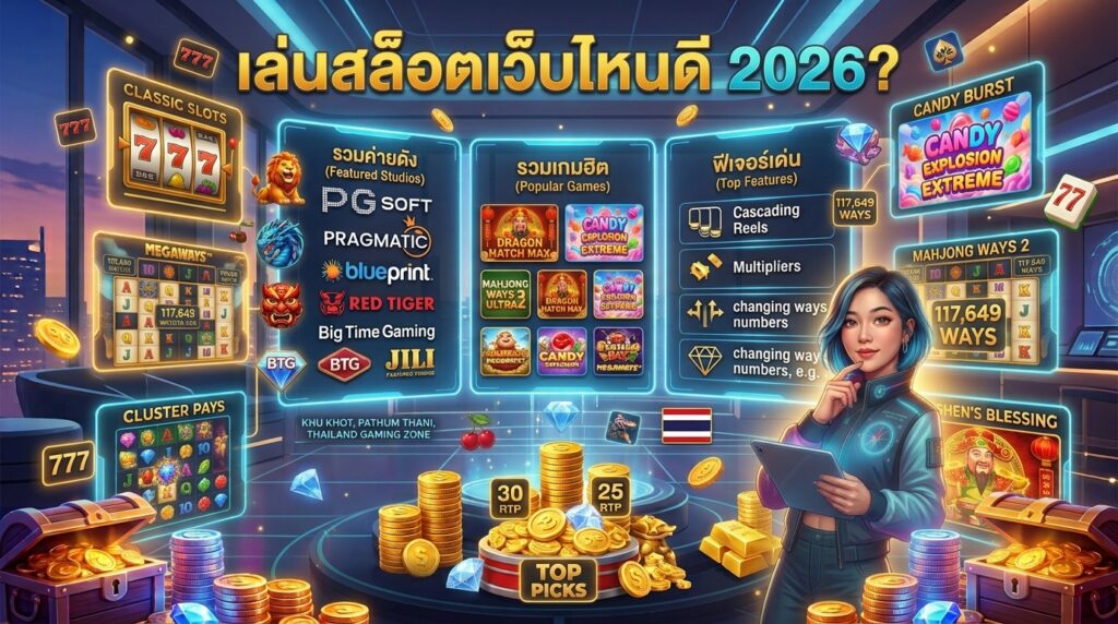เล่นสล็อตเว็บไหนดี